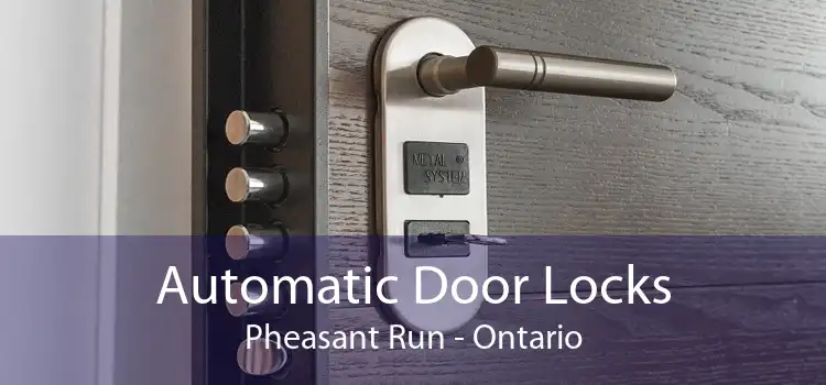 Automatic Door Locks Pheasant Run - Ontario