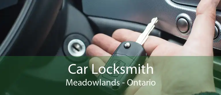 Car Locksmith Meadowlands - Ontario