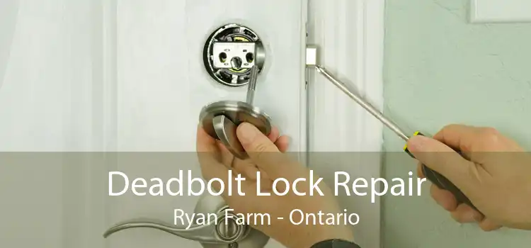 Deadbolt Lock Repair Ryan Farm - Ontario