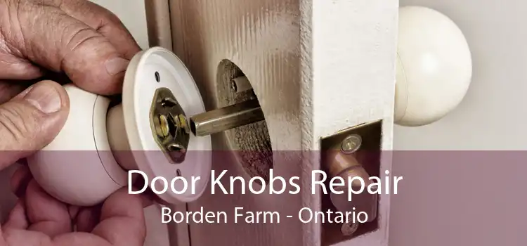 Door Knobs Repair Borden Farm - Ontario