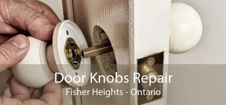Door Knobs Repair Fisher Heights - Ontario