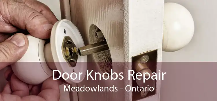 Door Knobs Repair Meadowlands - Ontario