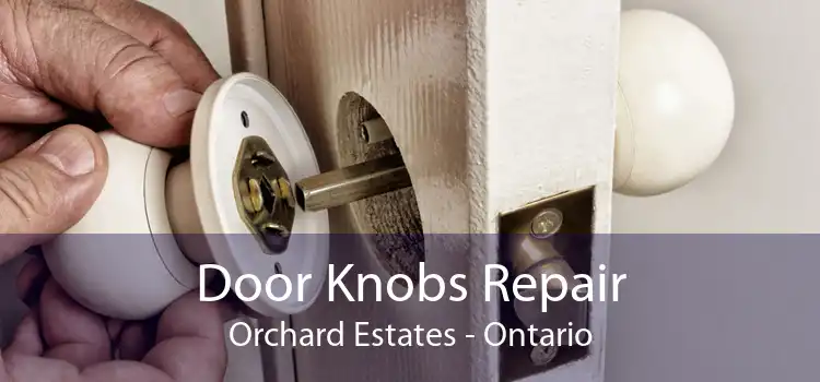 Door Knobs Repair Orchard Estates - Ontario