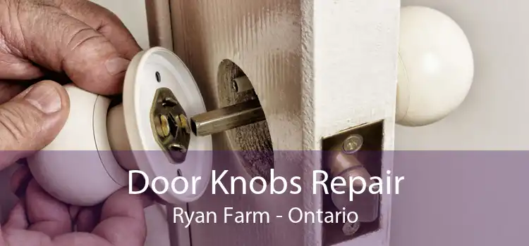 Door Knobs Repair Ryan Farm - Ontario