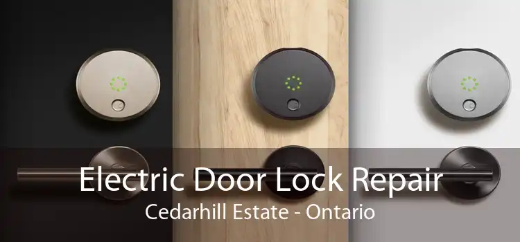Electric Door Lock Repair Cedarhill Estate - Ontario