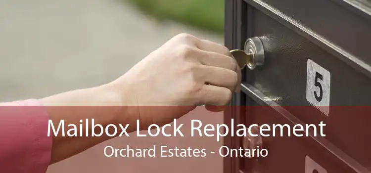 Mailbox Lock Replacement Orchard Estates - Ontario