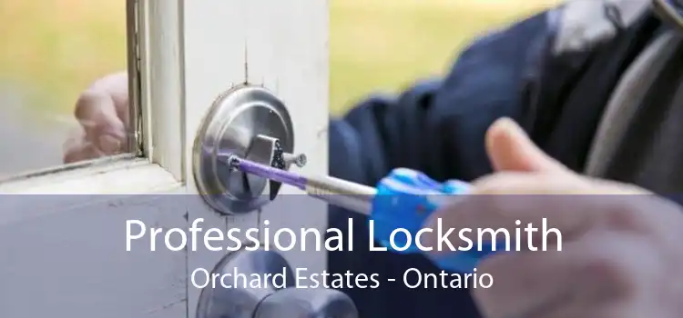 Professional Locksmith Orchard Estates - Ontario